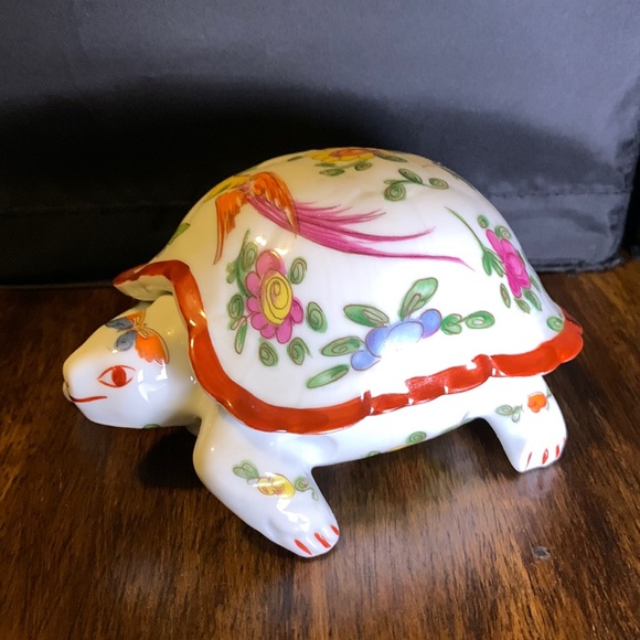 Limoges | Accents | Vtg Limoges France Turtle Trinket Box Dish 6 ...